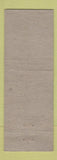 Matchbook Cover - OshKosh B'Gosh Men's Clothes Wallace Van Bree Racine WI WEAR