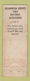Matchbook Cover - Johnny Lee's Sohio oil gas  WORN