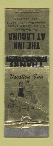 Matchbook Cover - Inn at Laguna Beach CA WEAR