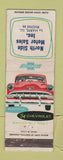 Matchbook Cover - 1954 Chevrolet La Harpe IL low phone #