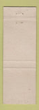 Matchbook Cover - Meadows Cafe Tucumcari NM Route 66