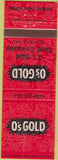 Matchbook Cover - O's Golld Seed Co Parkersburg IA