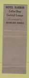 Matchbook Cover - Hotel Harbor Steamboat Springs Colorado girlie