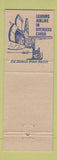 Matchbook Cover - Pan An Airlines DD Bean
