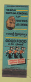 Matchbook Cover - Tangney McGinn Hotel Waterlo IA Des Moines Ames IA