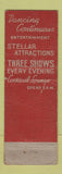 Matchbook Cover - Chez Paree Chicago IL WEAR