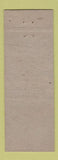 Matchbook Cover - Vernon Nickell Superintendent Public Instruction