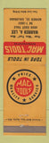 Matchbook Cover - Mac Tools Warren Lee Denver Colorado