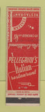 Matchbook Cover - Pellegrini's Italian Restaurant Chicago IL