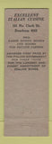 Matchbook Cover - Pellegrini's Italian Restaurant Chicago IL