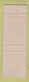 Matchbook Cover - French Cafe Mojave CA