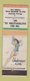 Matchbook Cover - Hill Electroplating Inc York PA pinup