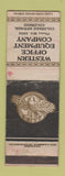 Matchbook Cover - Western Office Equipment Colorado Springs WEAR