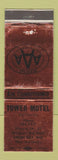 Matchbook Cover - Tower Motel Green Bay WI