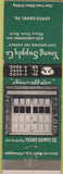 Matchbook Cover - Young Supply Co Upper Darby PA coal lumber gas