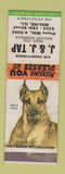 Matchbook Cover - J&J Tap Moline IL Great Dane