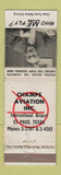 Matchbook Cover - Champs Aviation Cessna Airplanes El Paso TX WEAR