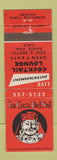 Matchbook Cover - La Casa Del Sol Mexican Santa Ana CA