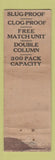 Matchbook Cover - LJ Lipsiner Mills Vending Novelty New York City WEAR