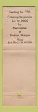 Matchbook Cover - Bud's Steak House La Grange IL