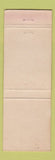 Matchbook Cover - Diek's Steer In Restaurant Shelby MI WEAR