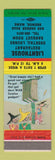 Matchbook Cover - Lighthouse Restaurant Brewer ME hillbilly