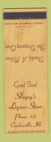Matchbook Cover - Sleepy's Liquor Store Carlinville IL