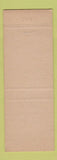 Matchbook Cover - Sherman House Hotel Batesville IN