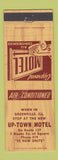 Matchbook Cover - Up Town Motel Greenville IL