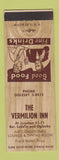 Matchbook Cover - Vermilion Inn between LaSalle Oglesby IL