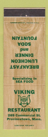 Matchbook Cover - Viking Restaurant Providencetown MA