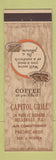 Matchbook Cover - Capitol Grill Belleville IL