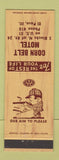 Matchbook Cover - Corn Belt Motel El Paso IL