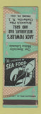 Matchbook Cover - Jack Fowler's Bar Grill Clarksville NJ SAMPLE