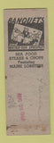 Matchbook Cover - Jack Fowler's Bar Grill Clarksville NJ SAMPLE