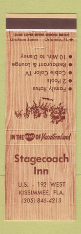 Matchbook Cover - Stagecoach Inn Kissimmee FL