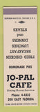 Matchbook Cover - Jo Pal Cafe  SAMPLE