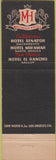 Matchbook Cover - Hotel Senator Sacramento CA