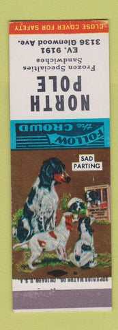 Matchbook Cover - North Pole Restaurant SAMPLE