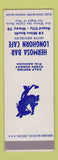 Matchbook Cover - Hermosa Bar Longhorn Cafe Rapid City SD SAMPLE
