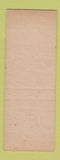 Matchbook Cover - Hotel Sacramento CA SAMPLE