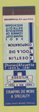 Matchbook Cover - Koestlin Tool Die Corp Detroit MI SAMPLE