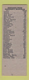 Matchbook Cover - Englehart's Restaurant Sandusky MI SAMPLE