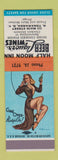 Matchbook Cover - Half Moon Inn North Tonawanda NY Pinup SAMPLE