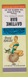 Matchbook Cover - Gaytime Bar Peter Antross Pinup SAMPLE