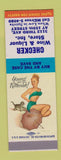 Matchbook Cover - Checker Wine Liquor Store  Pinup SAMPLE