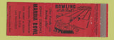 Matchbook Cover - Marina Bowling San Francisco CA