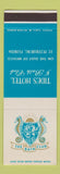 Matchbook Cover - The Bath Club Tides Hotel St Petersburg FL SAMPLE