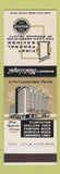 Matchbook Cover - 1st Federal Savings Plantation Pompano Beach FL SAMPLE