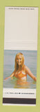 Matchbook Cover - Diamond Match pinup blank SAMPLE